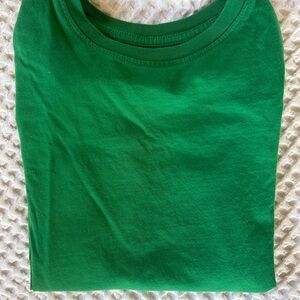 Primary Vibrant Green Long Sleeve Tee
